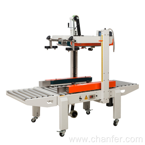 heavy top and side conveyor box sealing machine